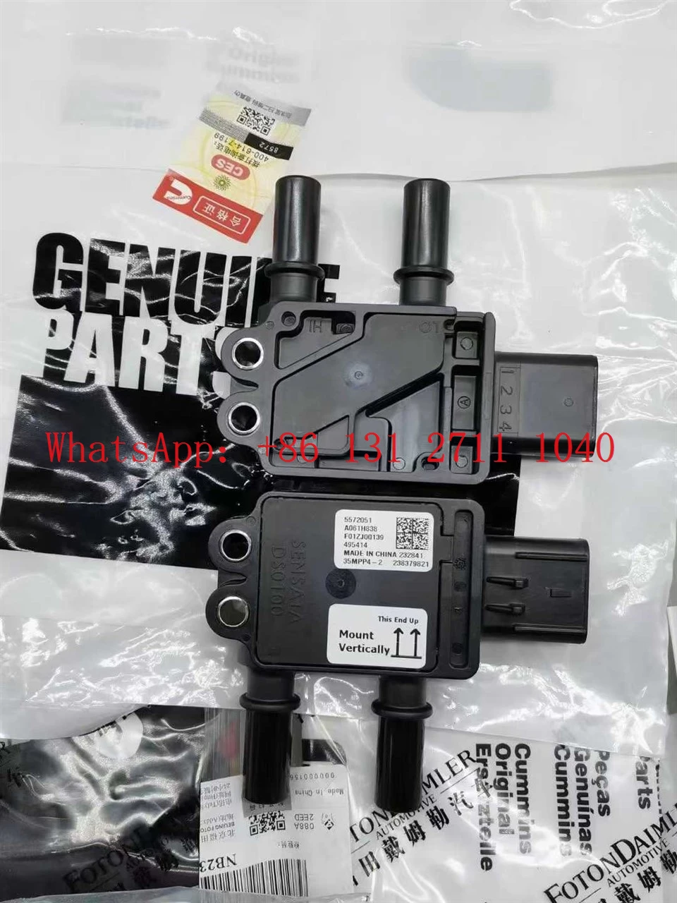 Cummins Engine Differential Pressure Sensor factory